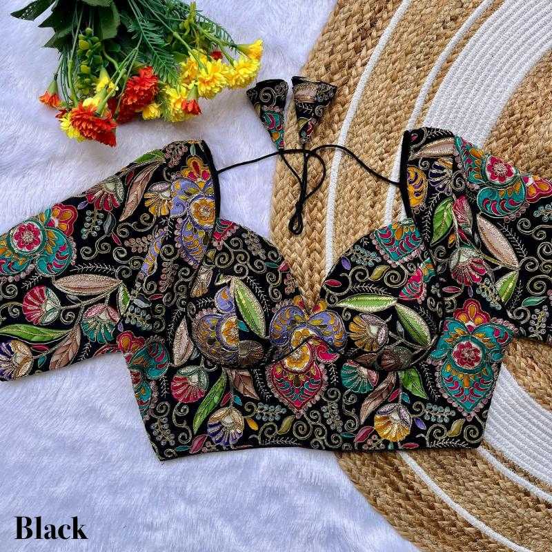 Pure Crepe Printed Blouse