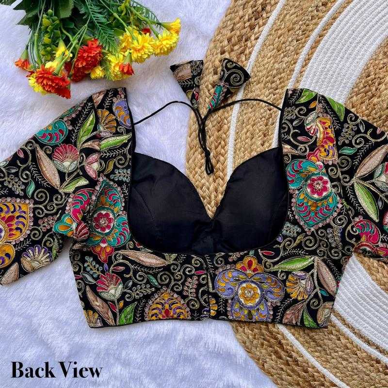 Pure Crepe Printed Blouse
