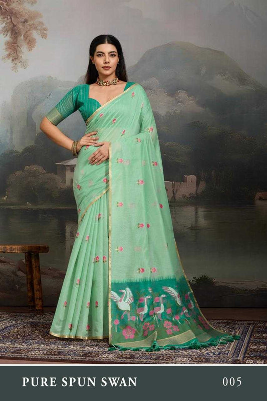 Cotton Festive Saree