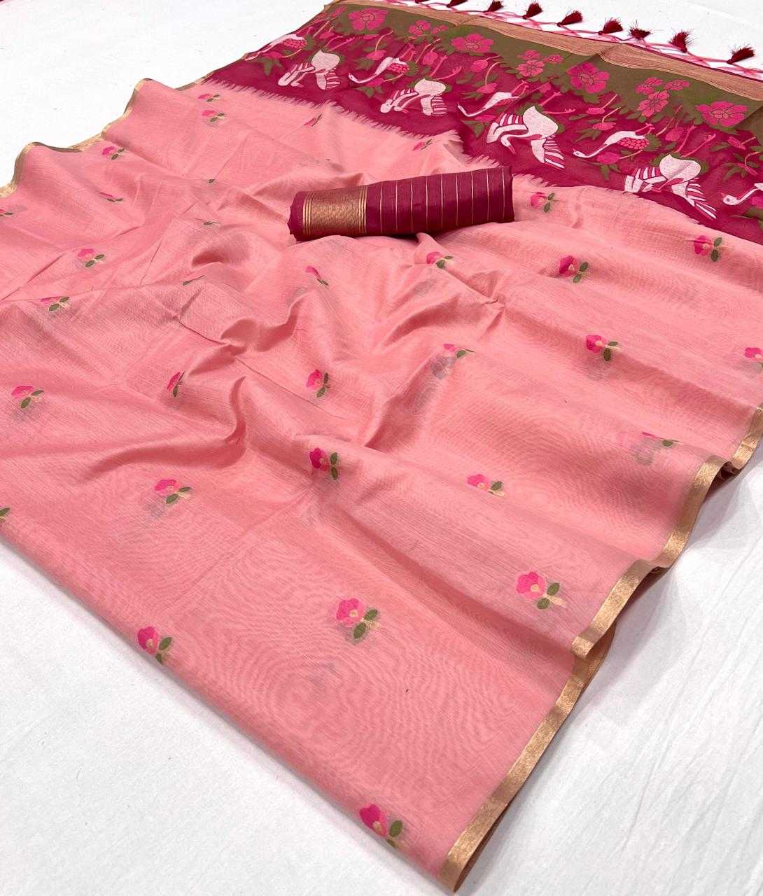 Cotton Festive Saree