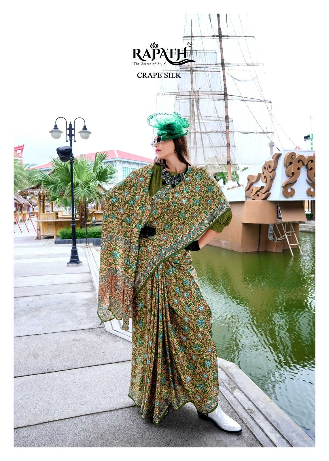 Satin Silk Printed Saree