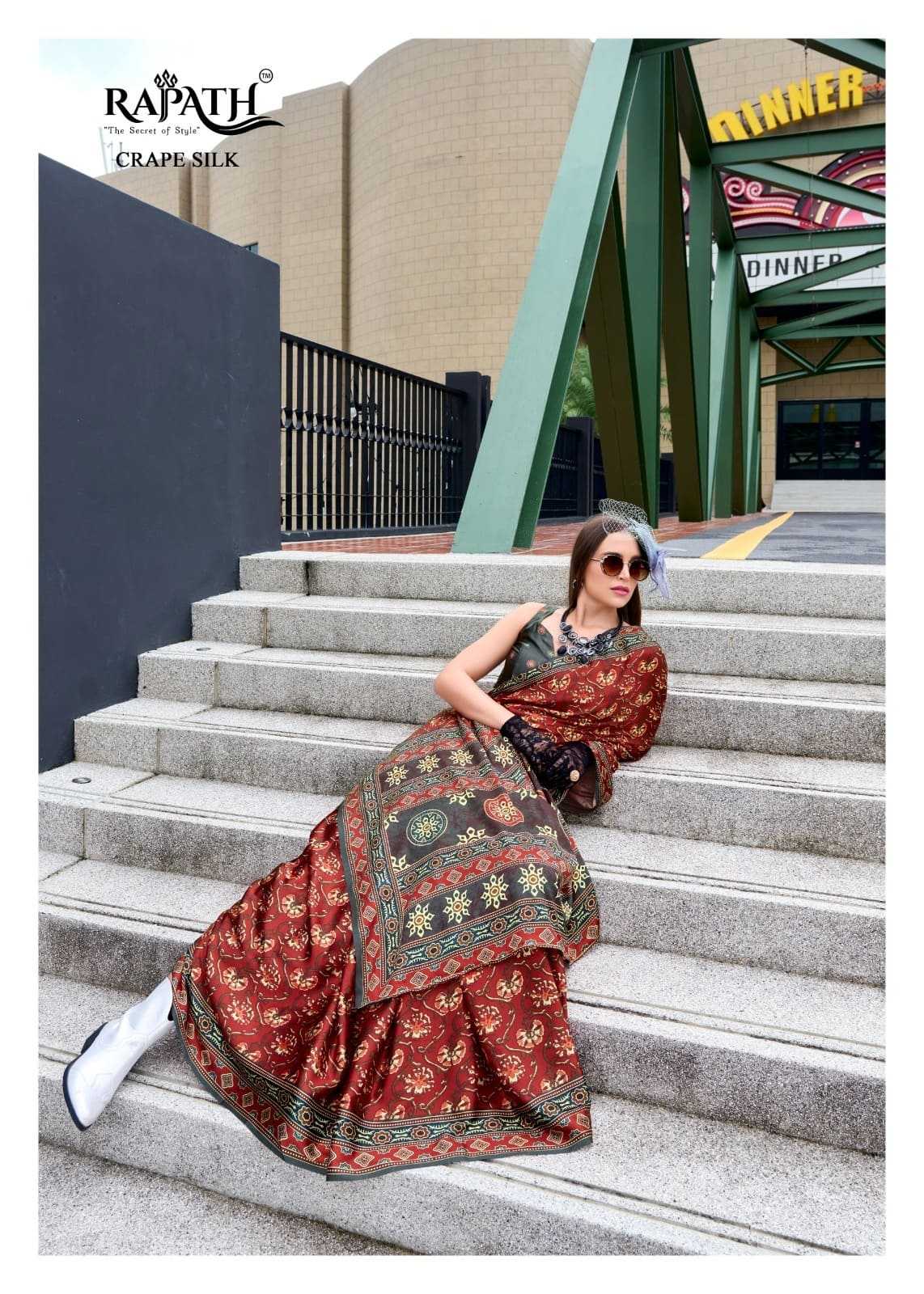 Satin Silk Printed Saree