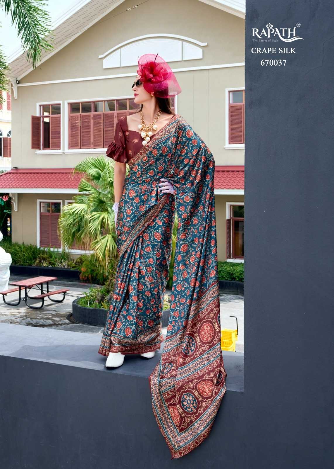 Satin Silk Printed Saree