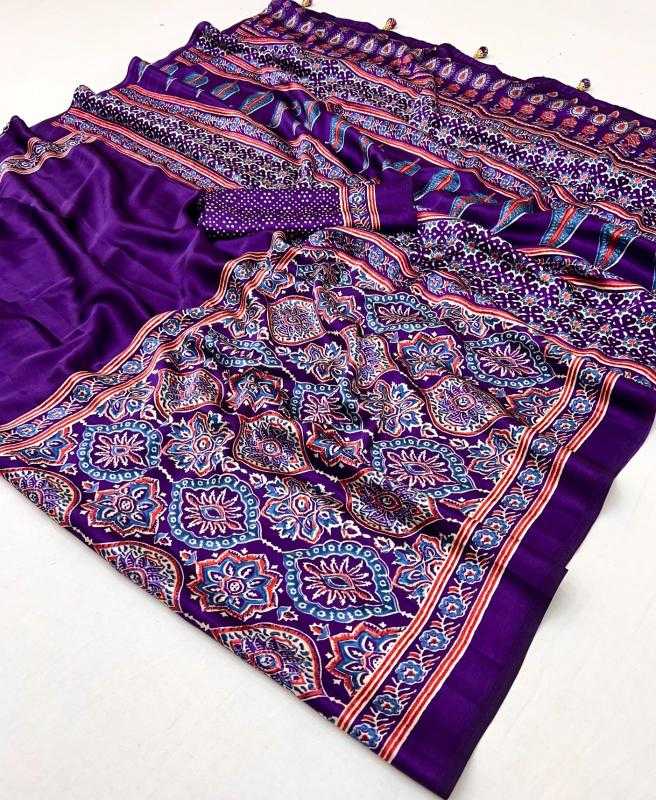 Fancy Ajrakh Saree