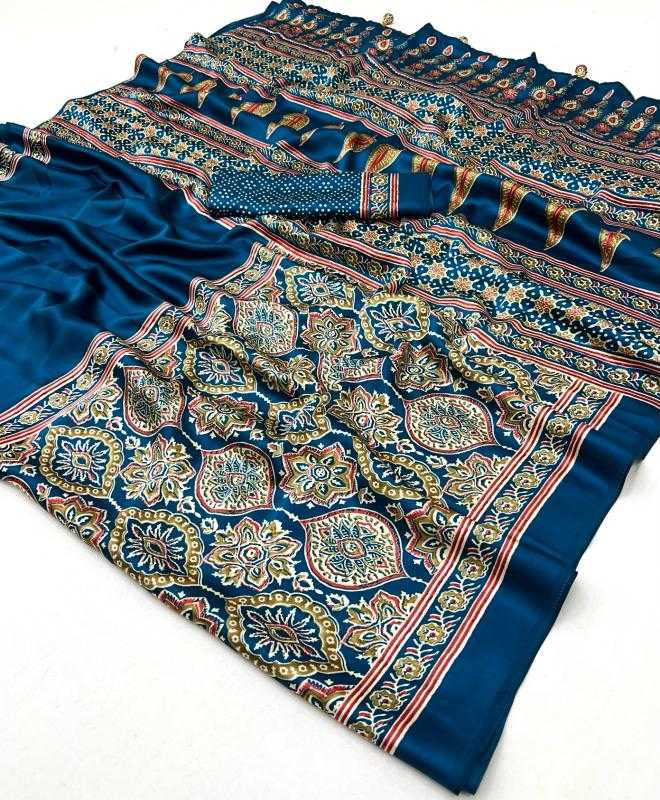 Fancy Ajrakh Saree