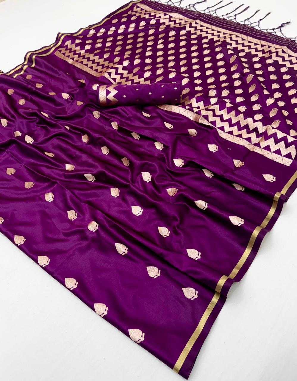 Satin Saree