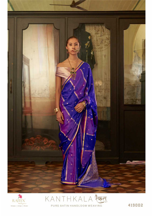 Satin Festive Saree