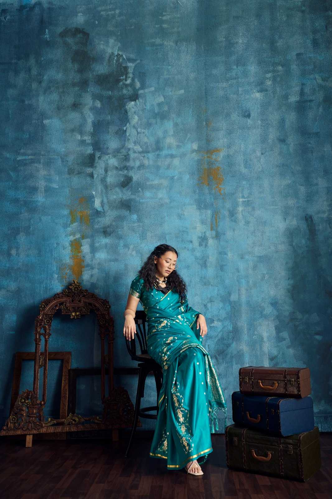 Handloom Silk Party Wear Saree