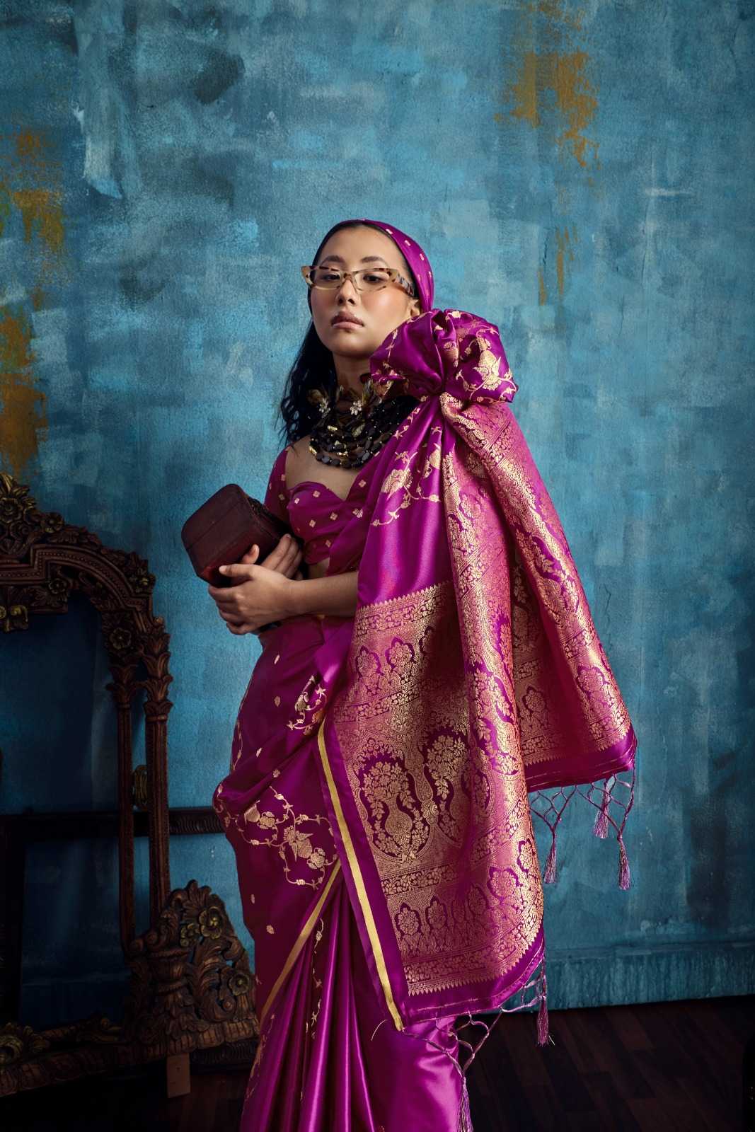 Handloom Silk Party Wear Saree