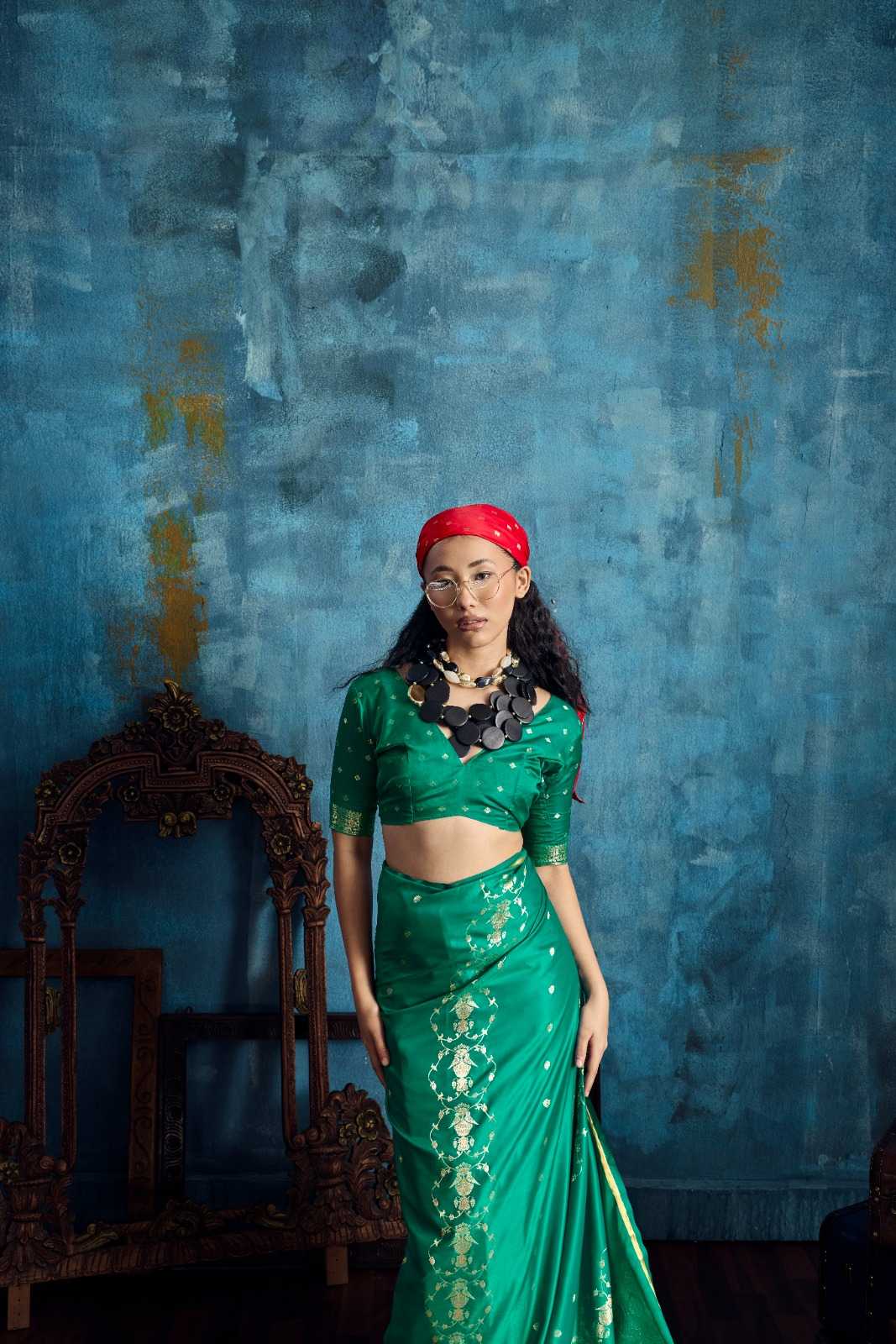 Handloom Silk Party Wear Saree