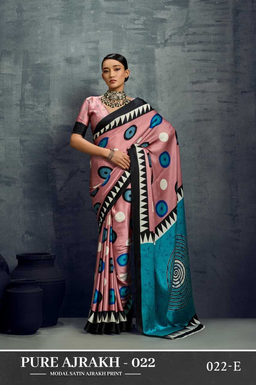 Satin Printed Saree