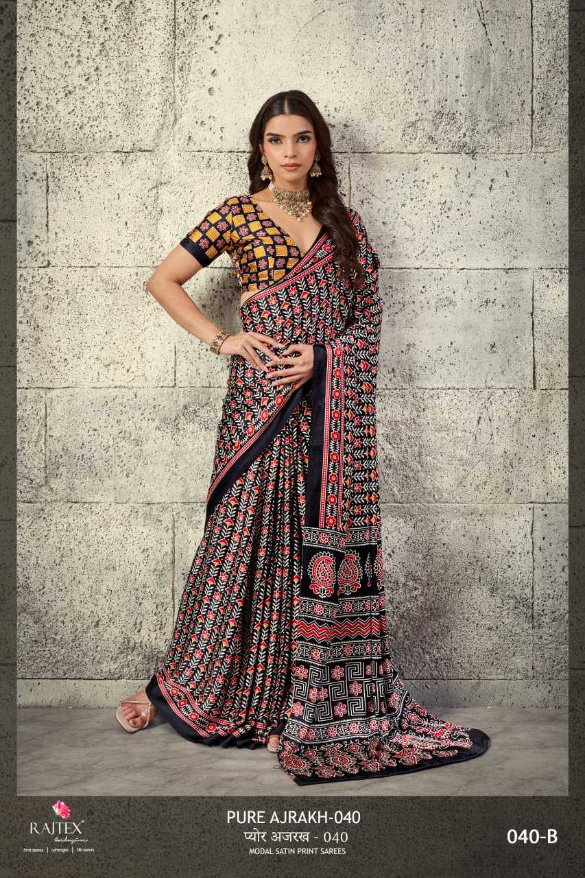 Satin Printed Saree