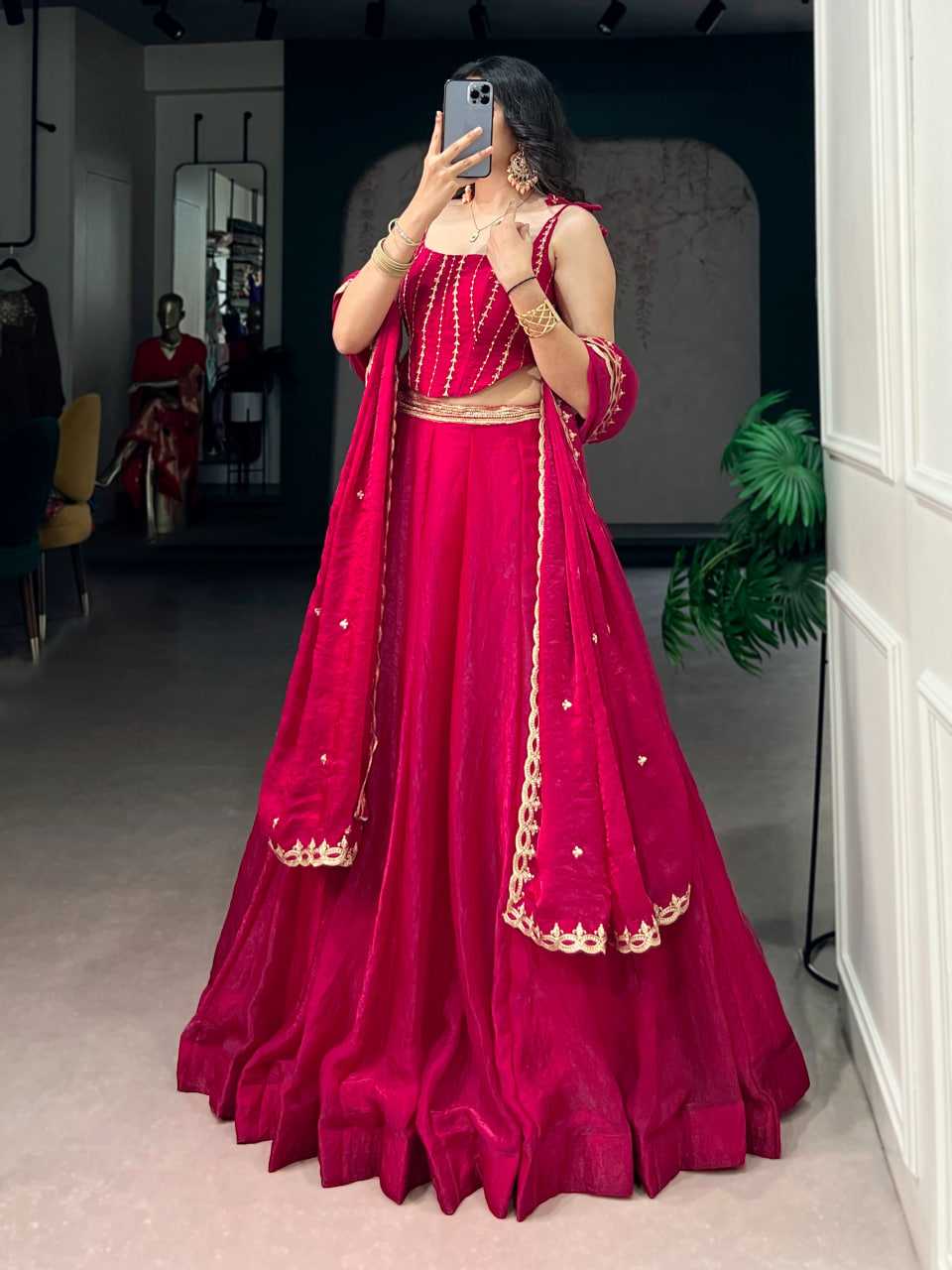 Embroidered Lehenga