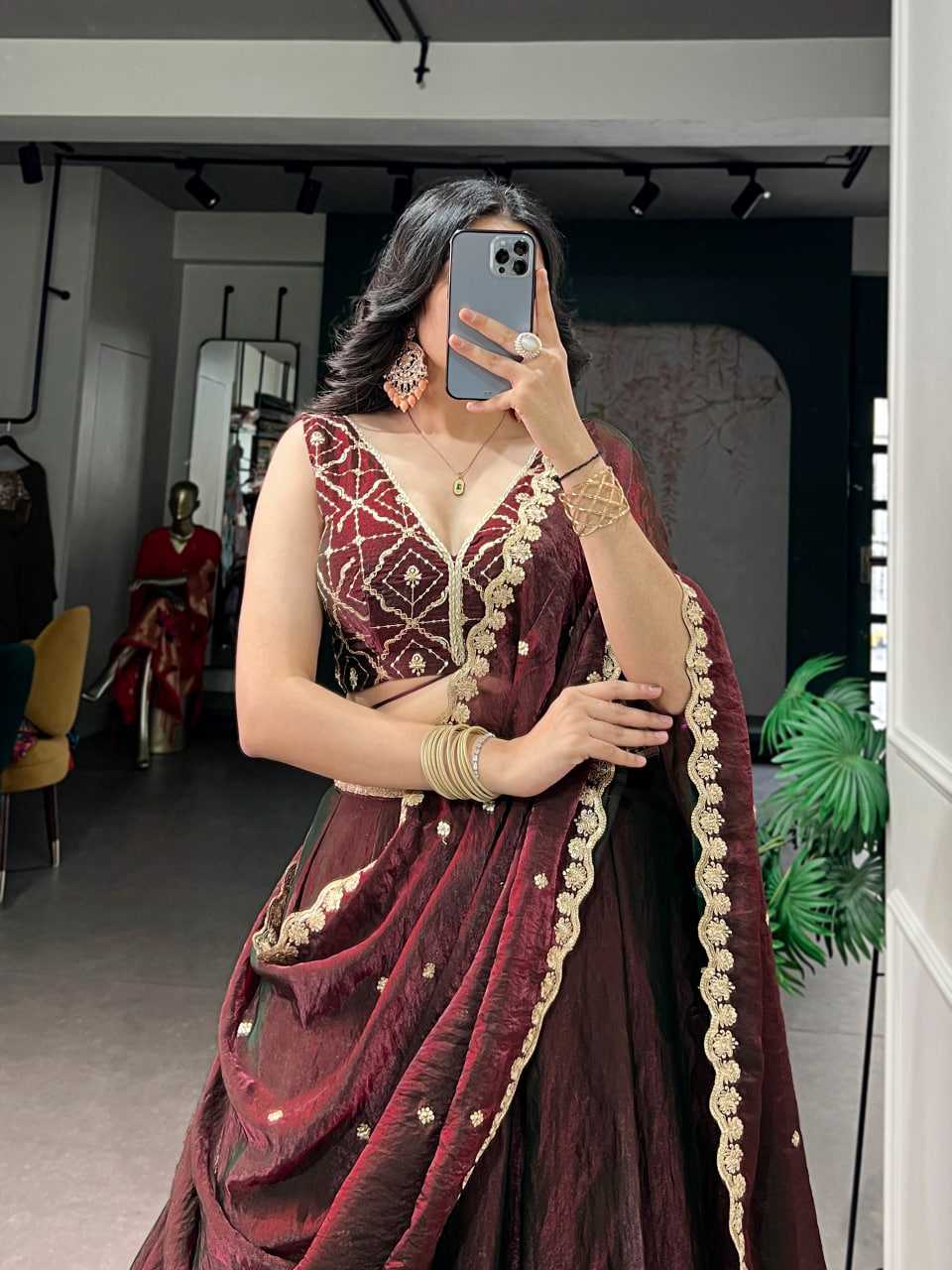 Embroidered Lehenga