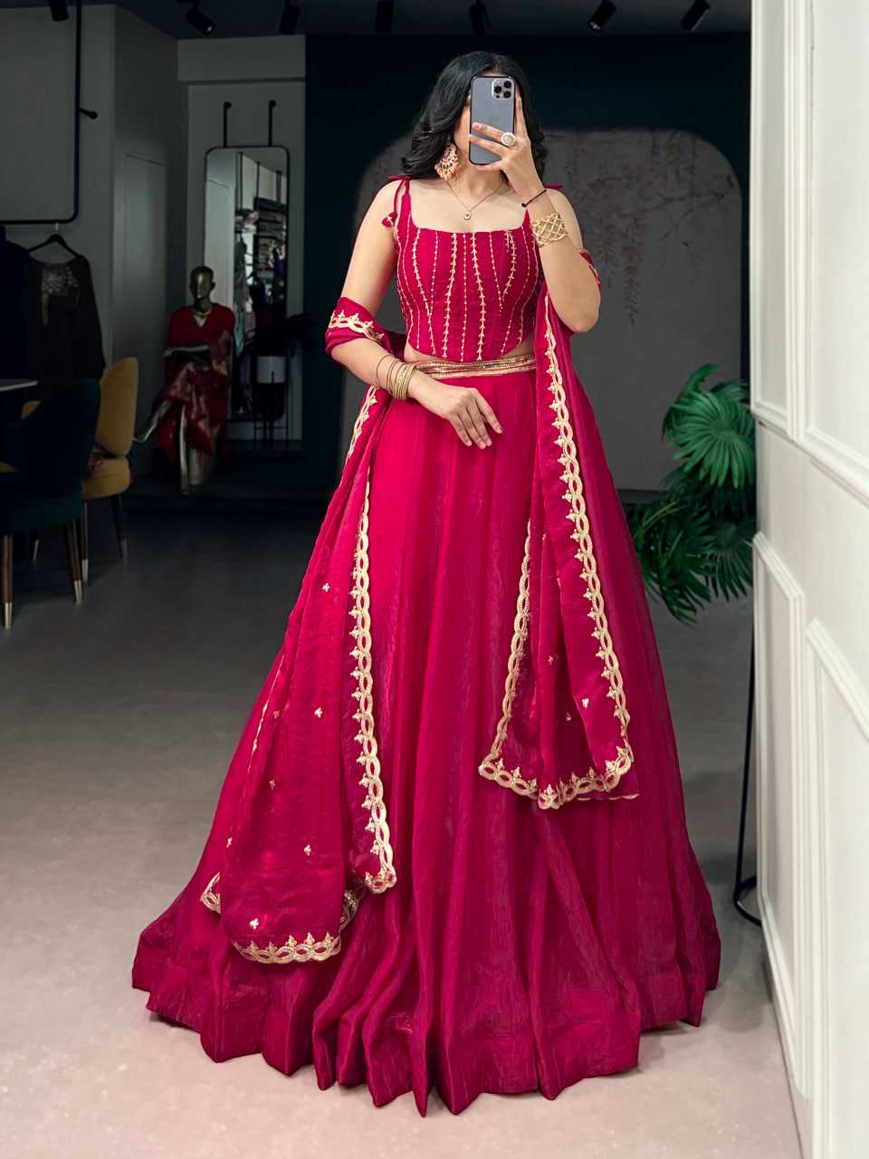 Embroidered Lehenga