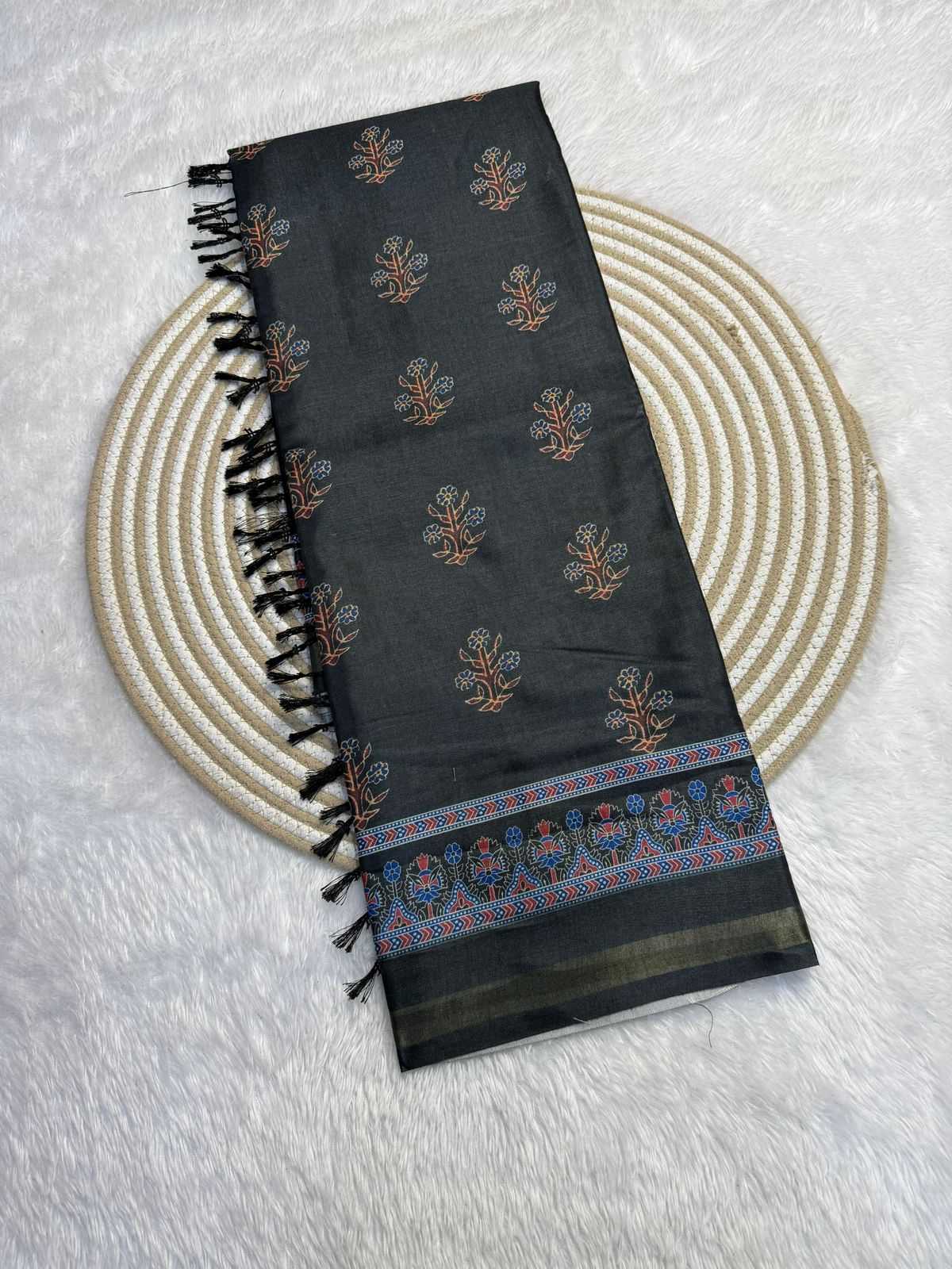 Soft Cotton Silk Printed Saree