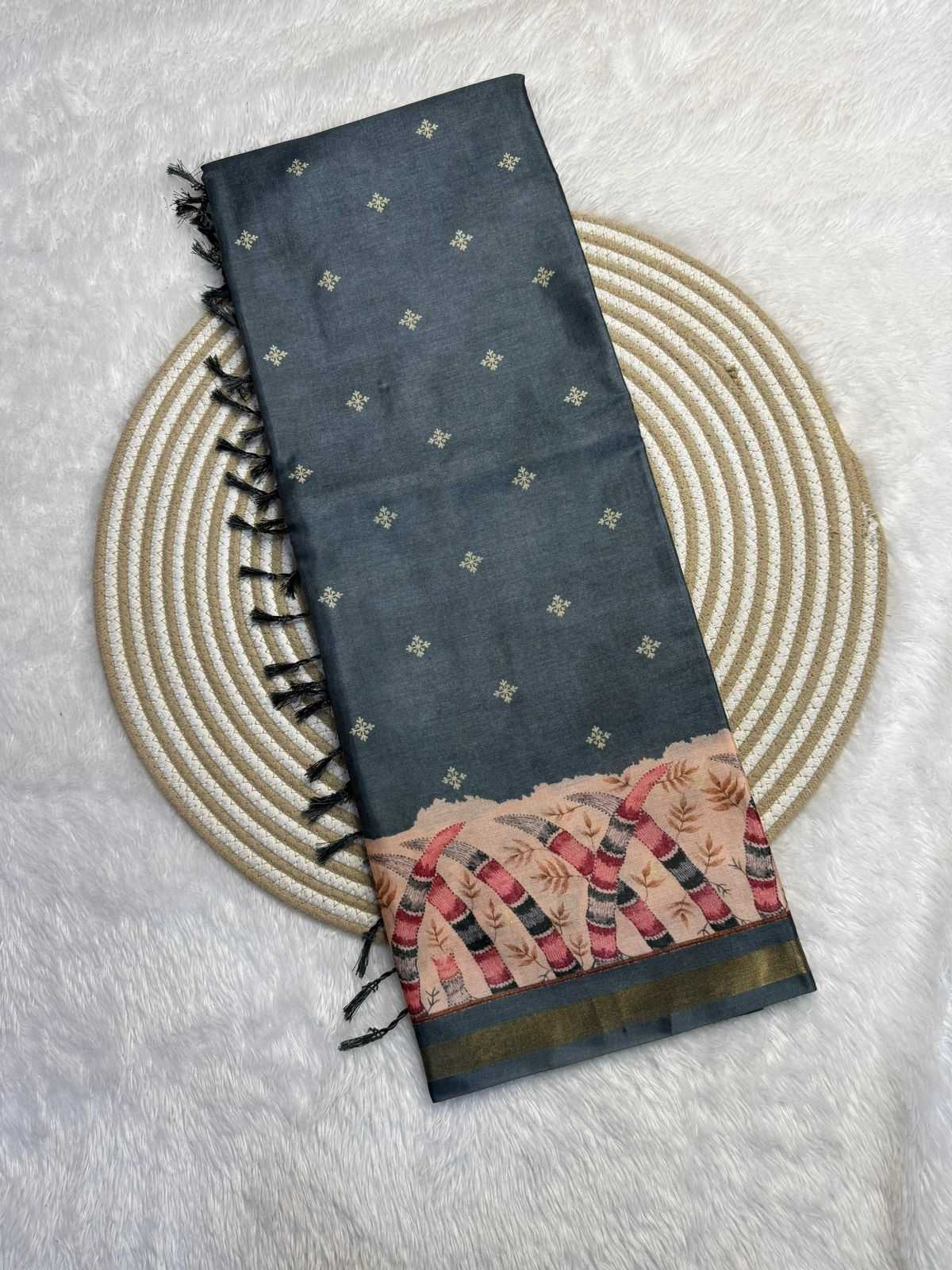 Soft Cotton Silk Printed Saree