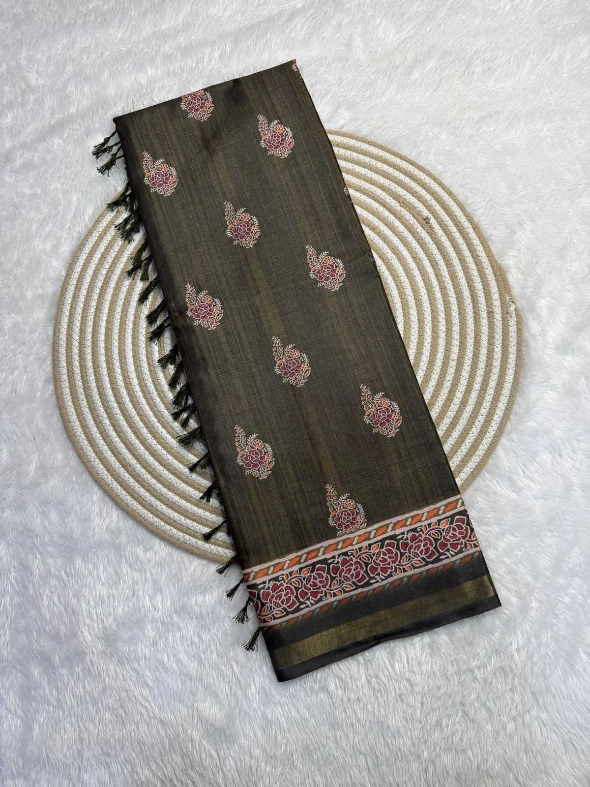 Soft Cotton Silk Printed Saree