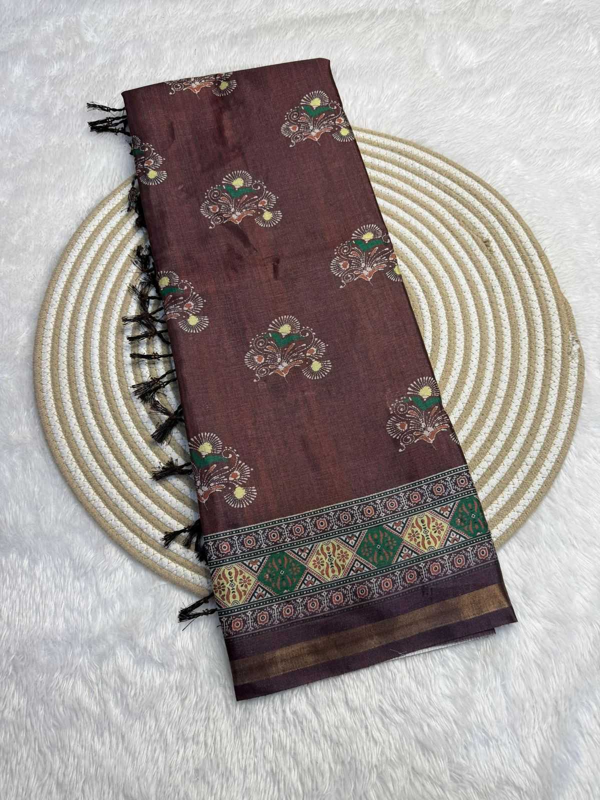 Soft Cotton Silk Printed Saree