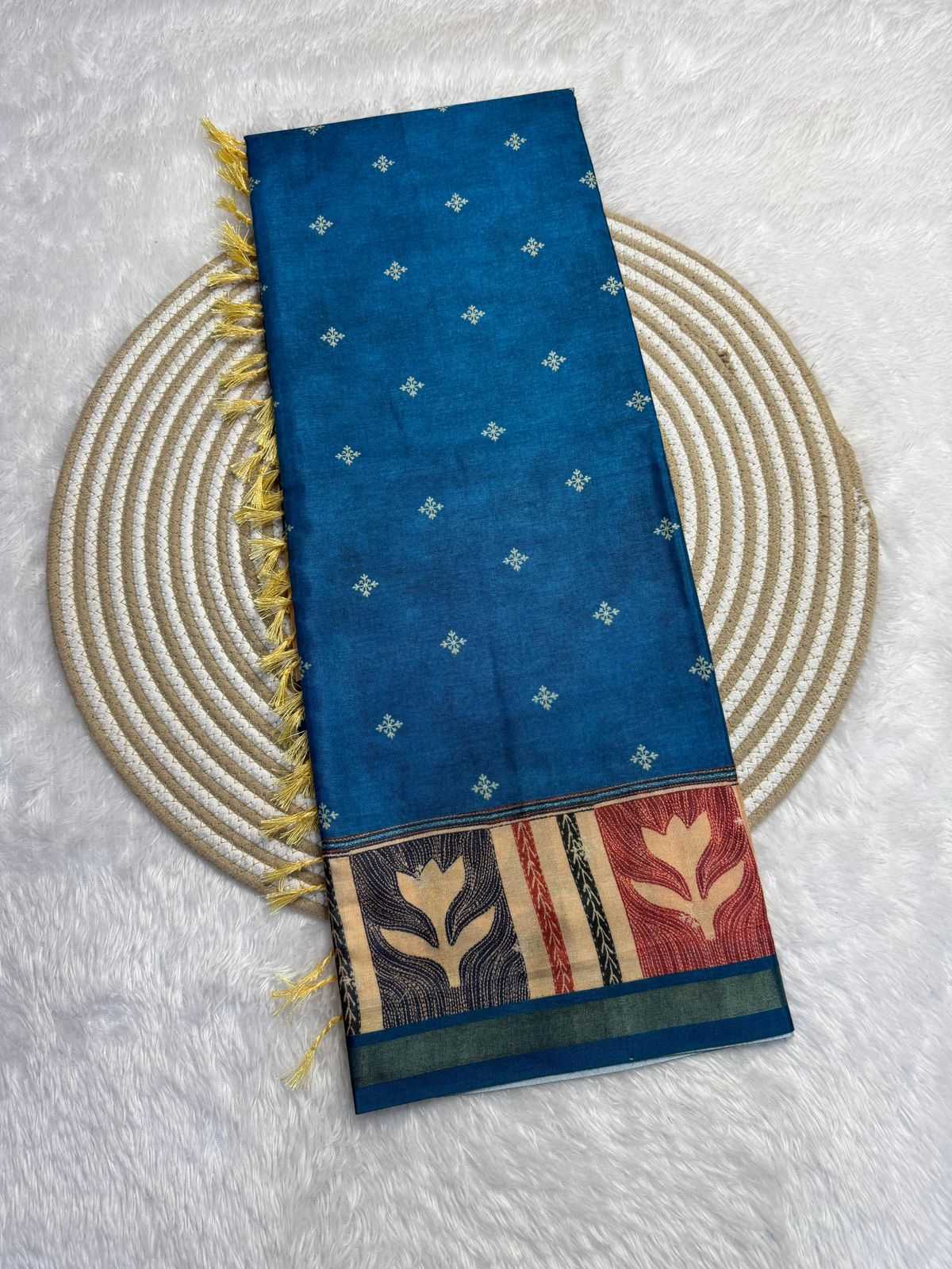Soft Cotton Silk Printed Saree