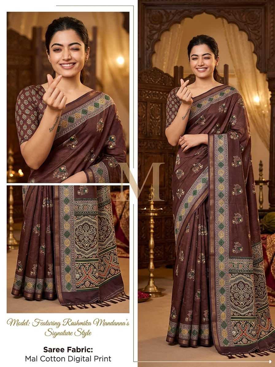 Soft Cotton Silk Rashmika Mandanna Collections