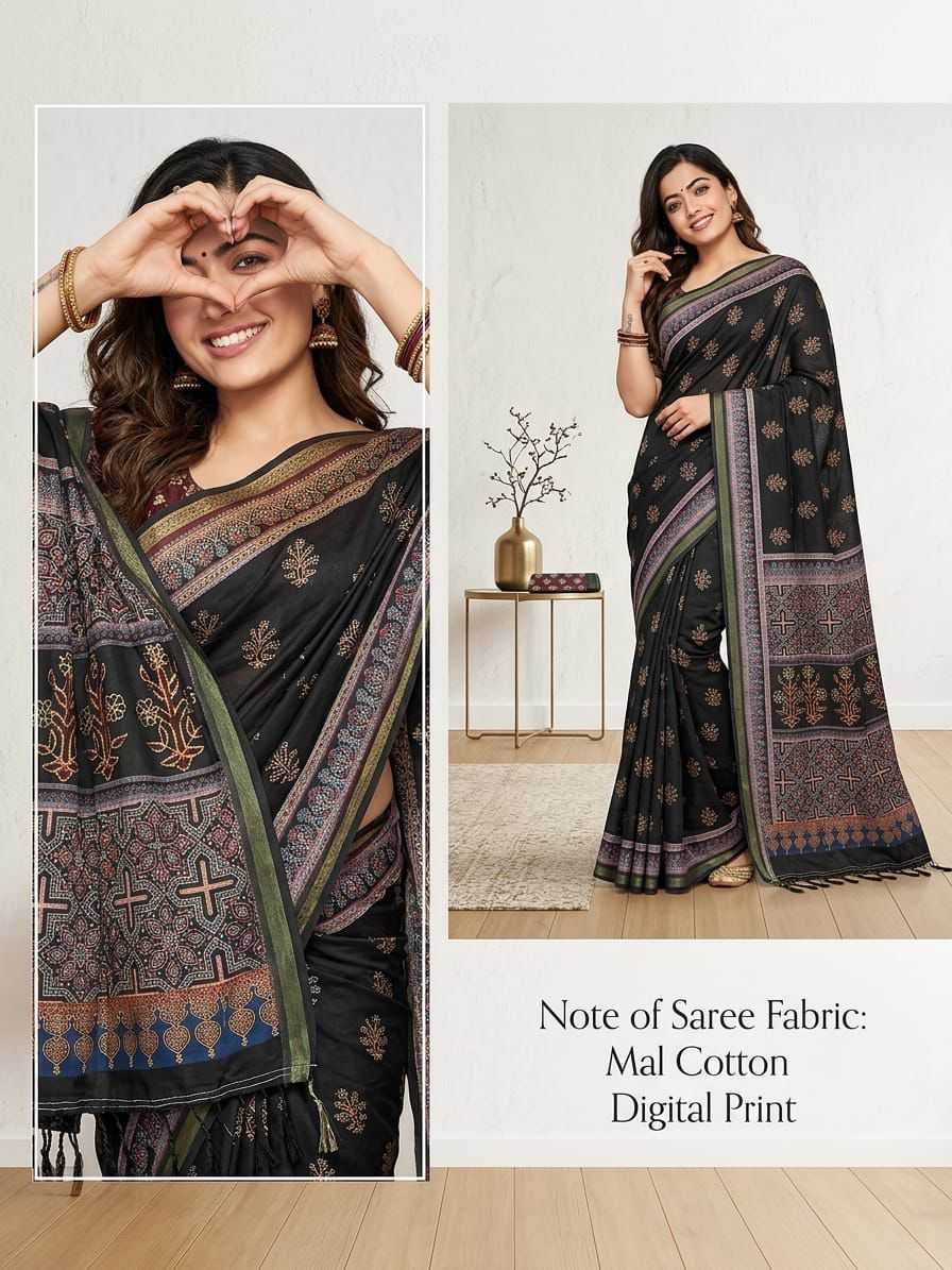 Soft Cotton Silk Rashmika Mandanna Collections