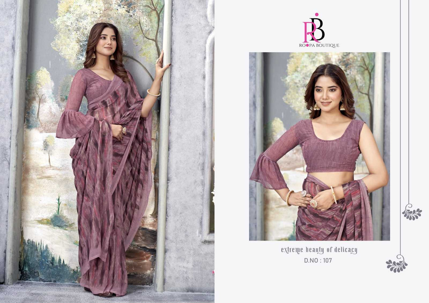 Weightless Printed Saree