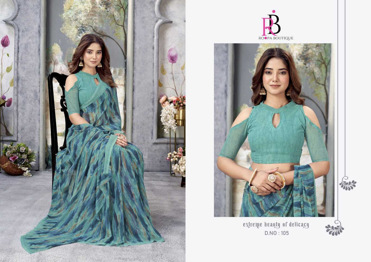 Weightless Printed Saree