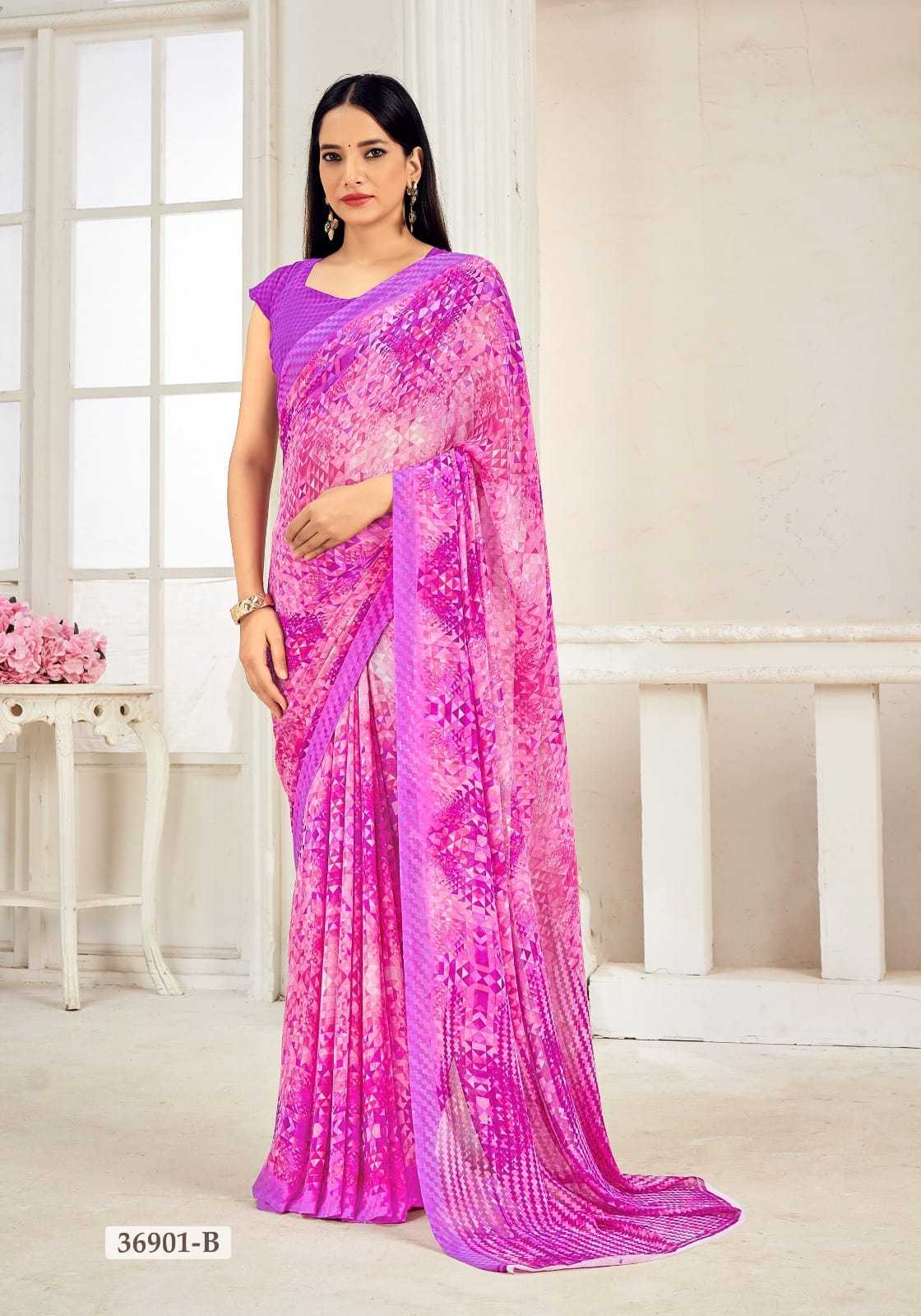 Georgette Party Wear Saree