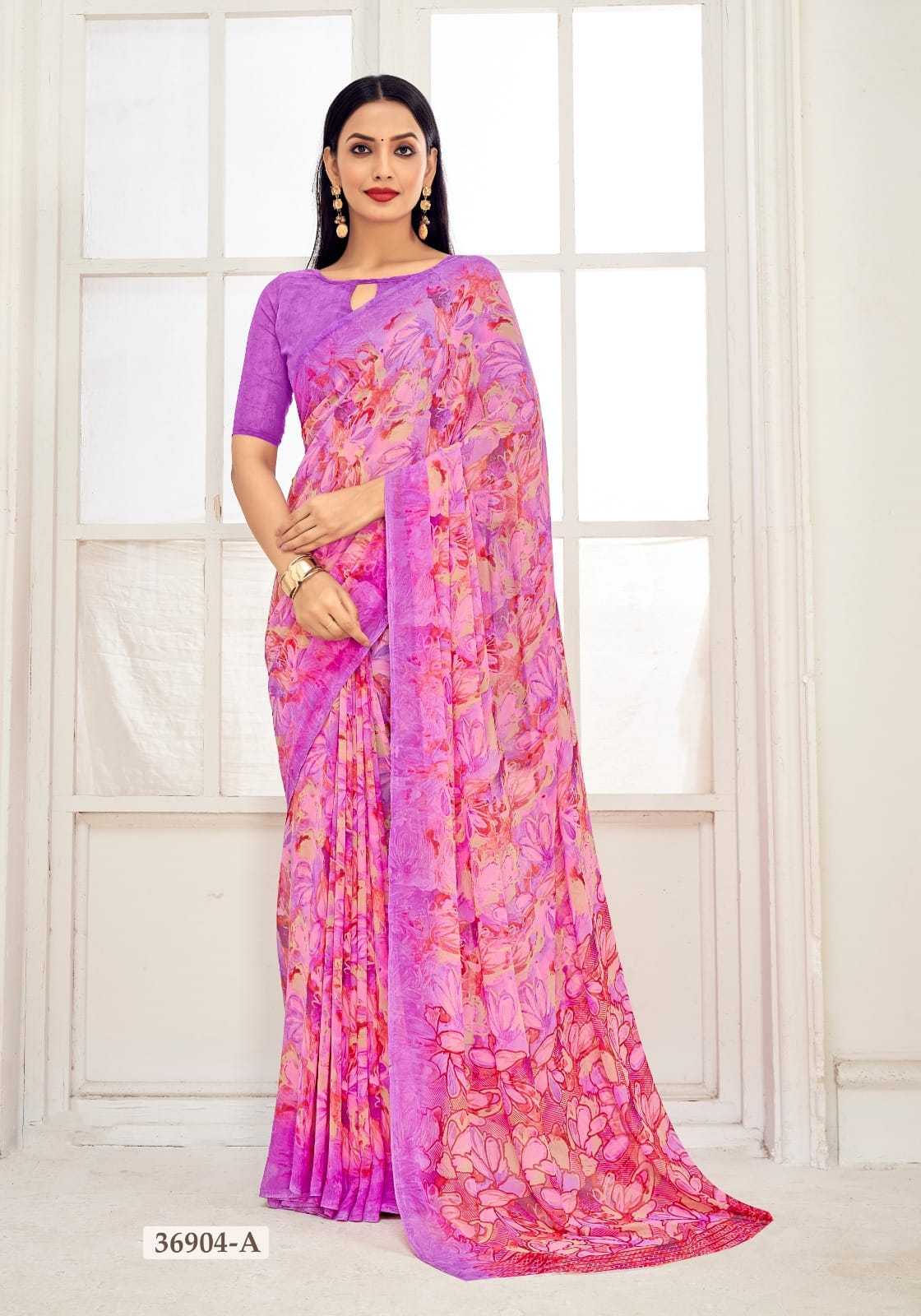 Georgette Party Wear Saree