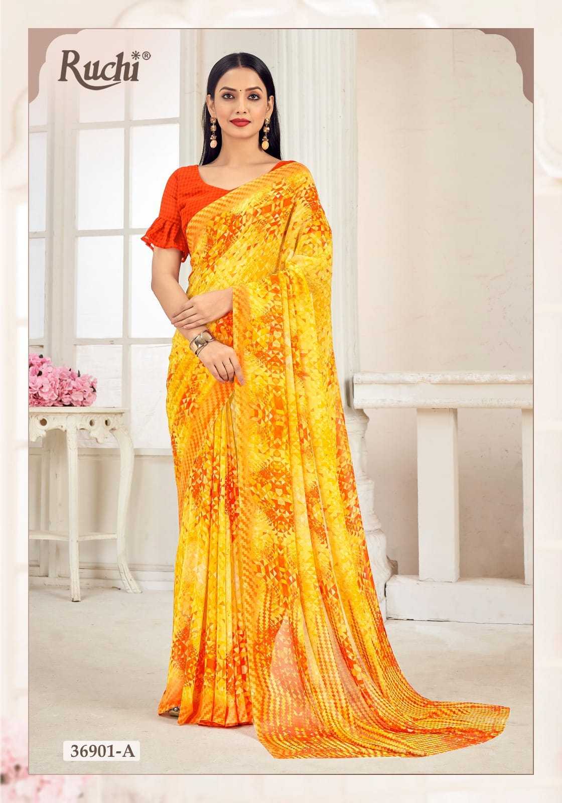 Georgette Party Wear Saree
