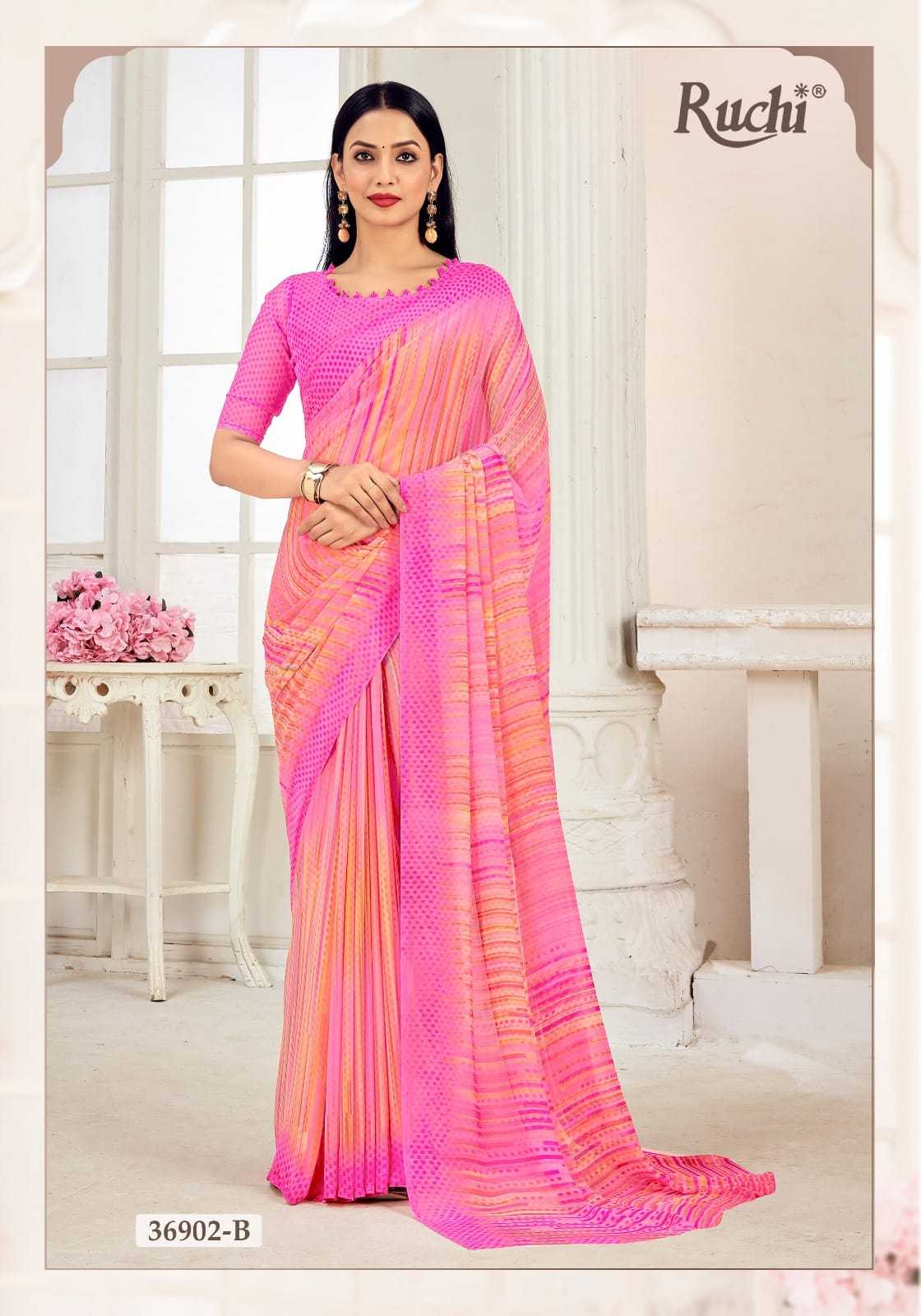 Georgette Party Wear Saree