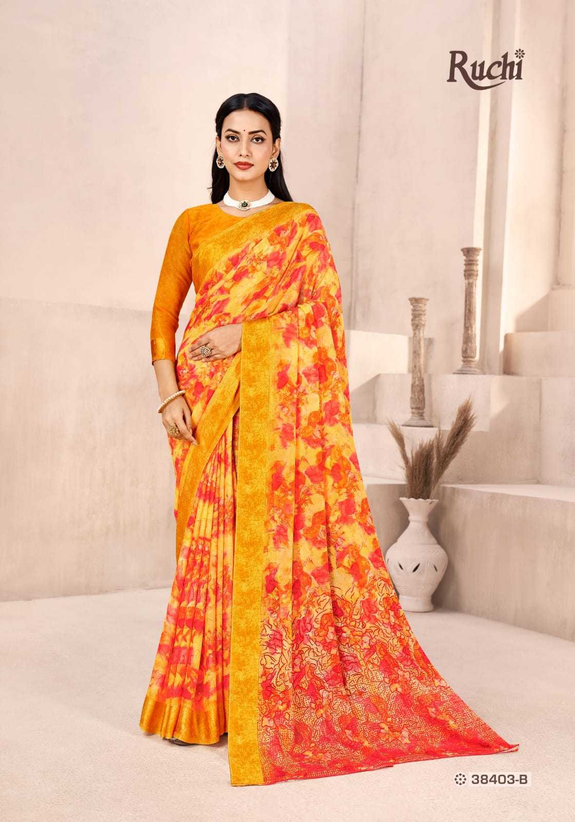 Chiffon Saree