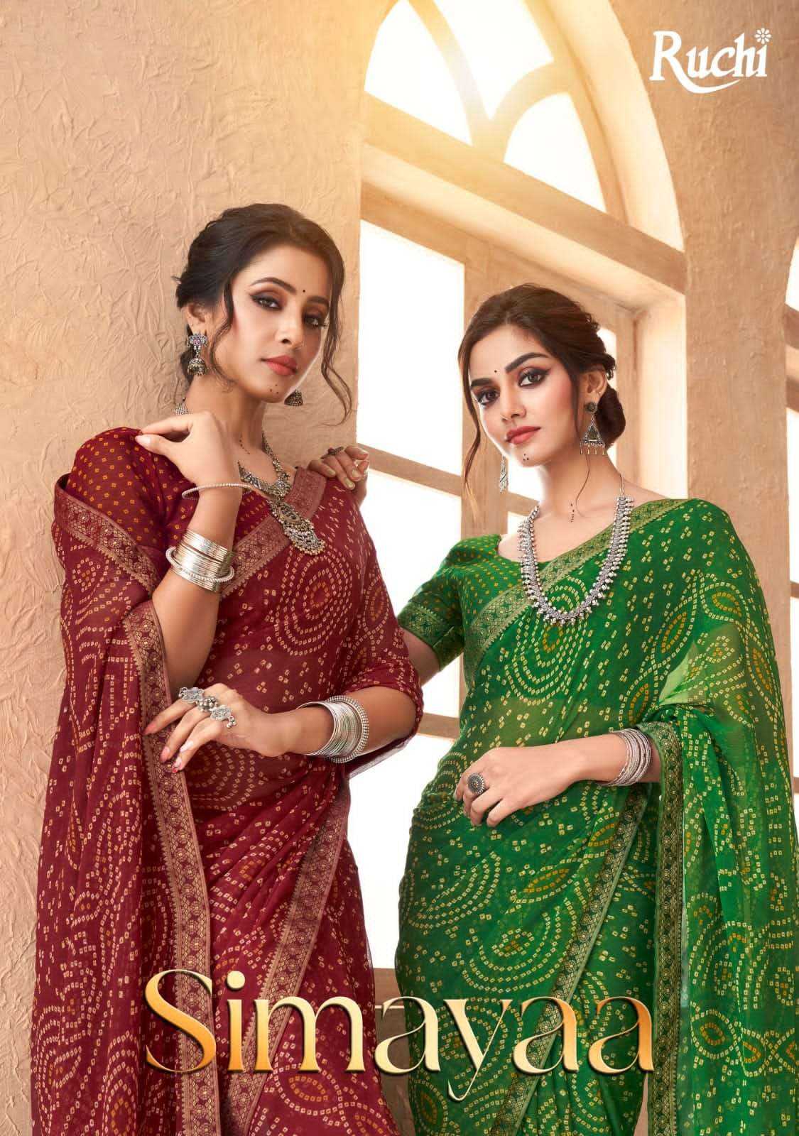 Chiffon Saree