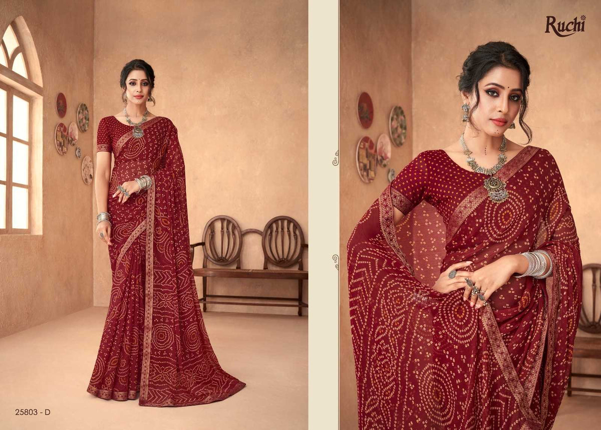 Chiffon Saree