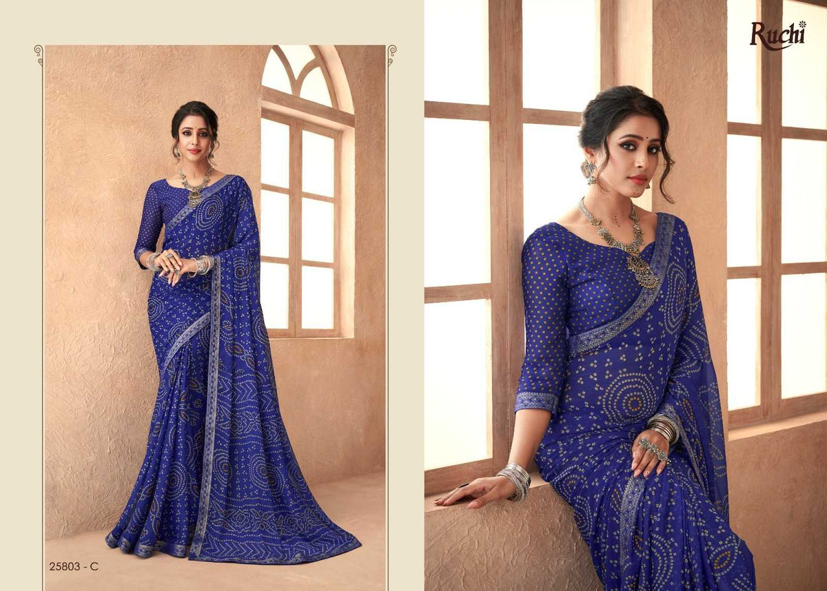 Chiffon Saree