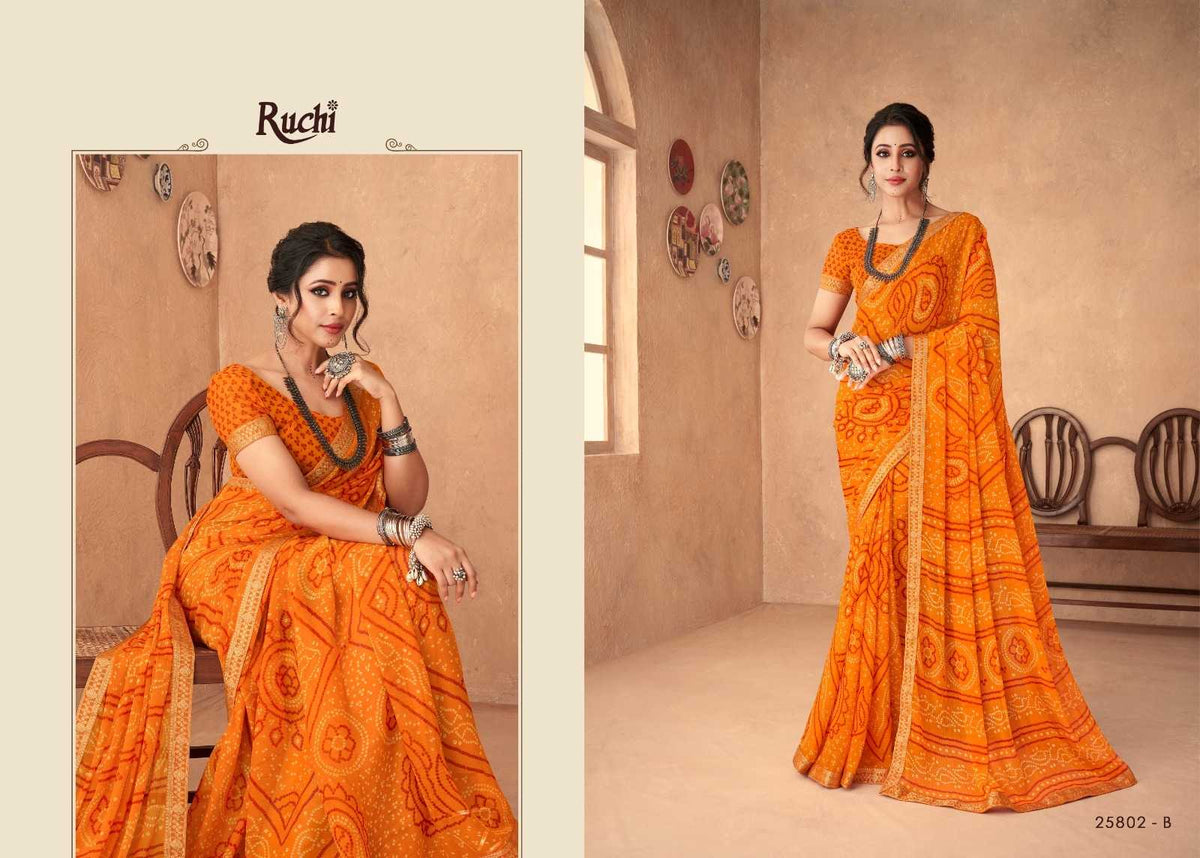 Chiffon Saree