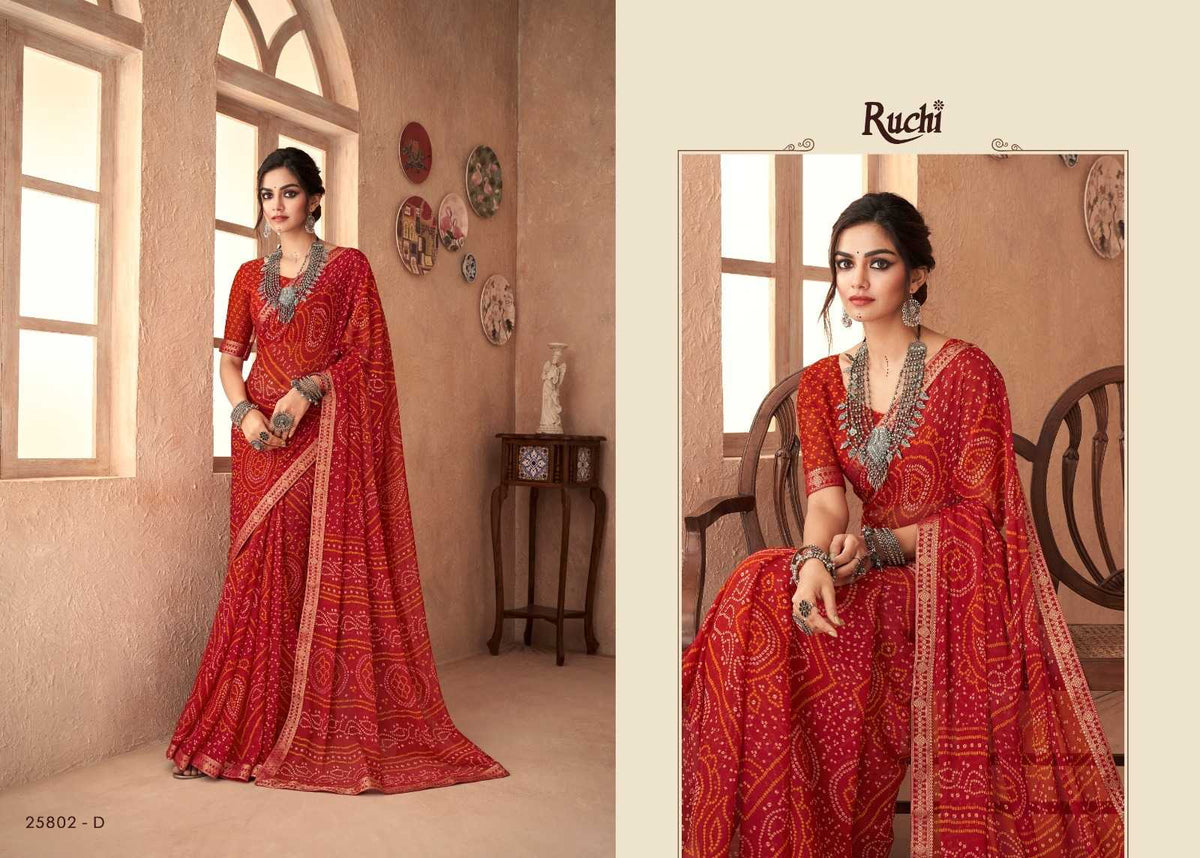 Chiffon Saree