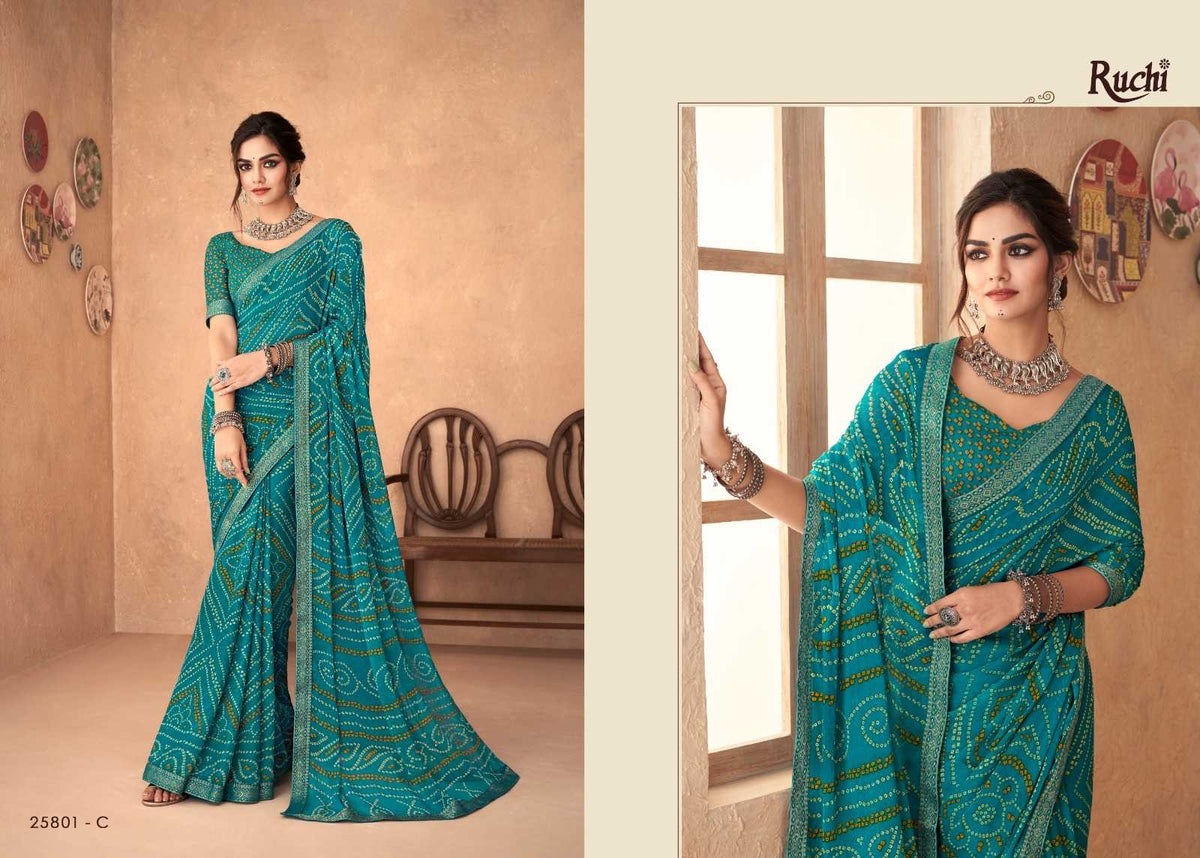 Chiffon Saree