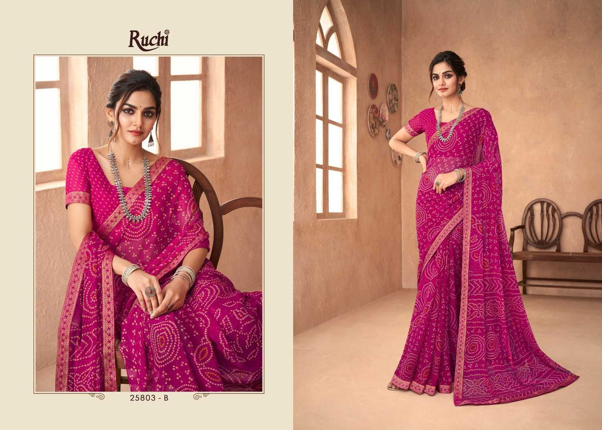 Chiffon Saree