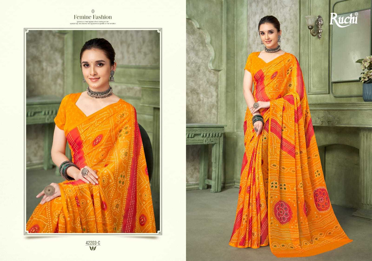 Chiffon Saree