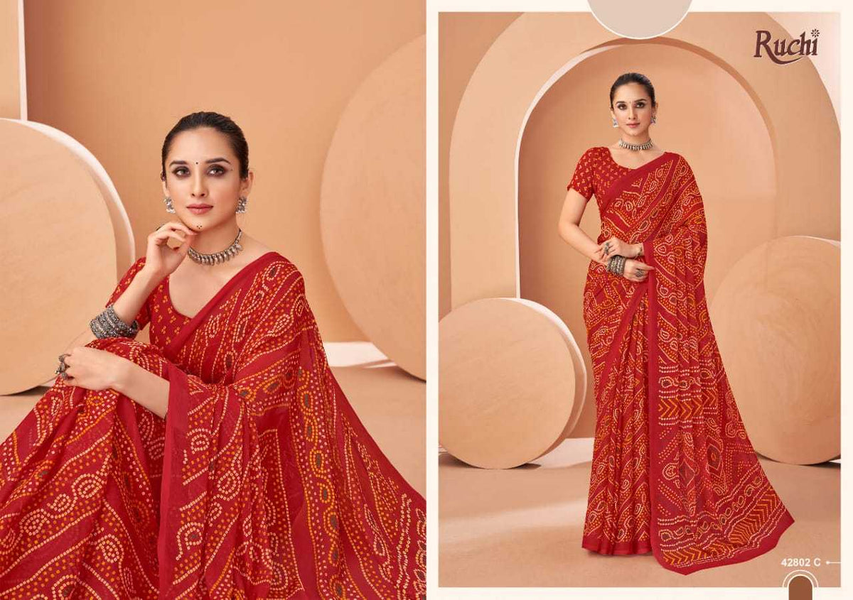 Chiffon Saree