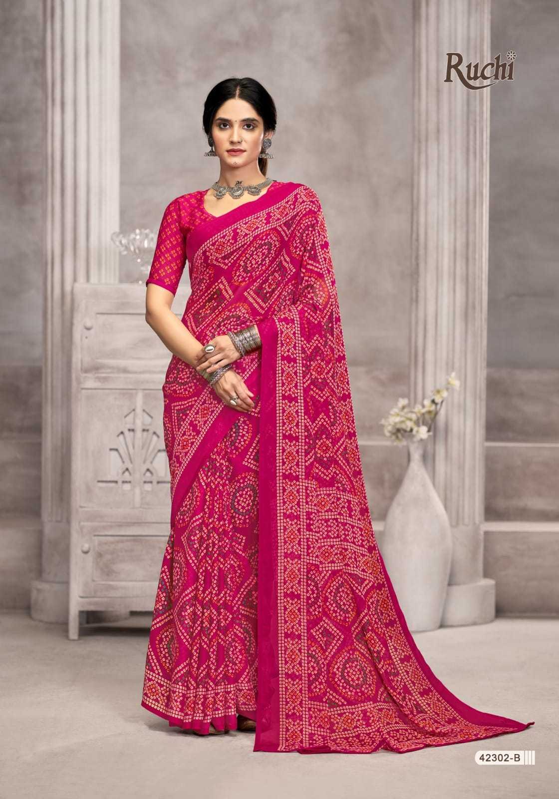 Chiffon Saree