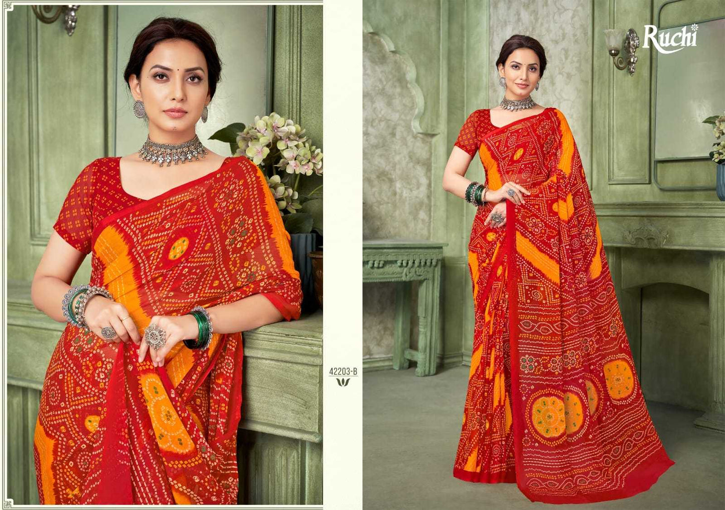 Chiffon Saree