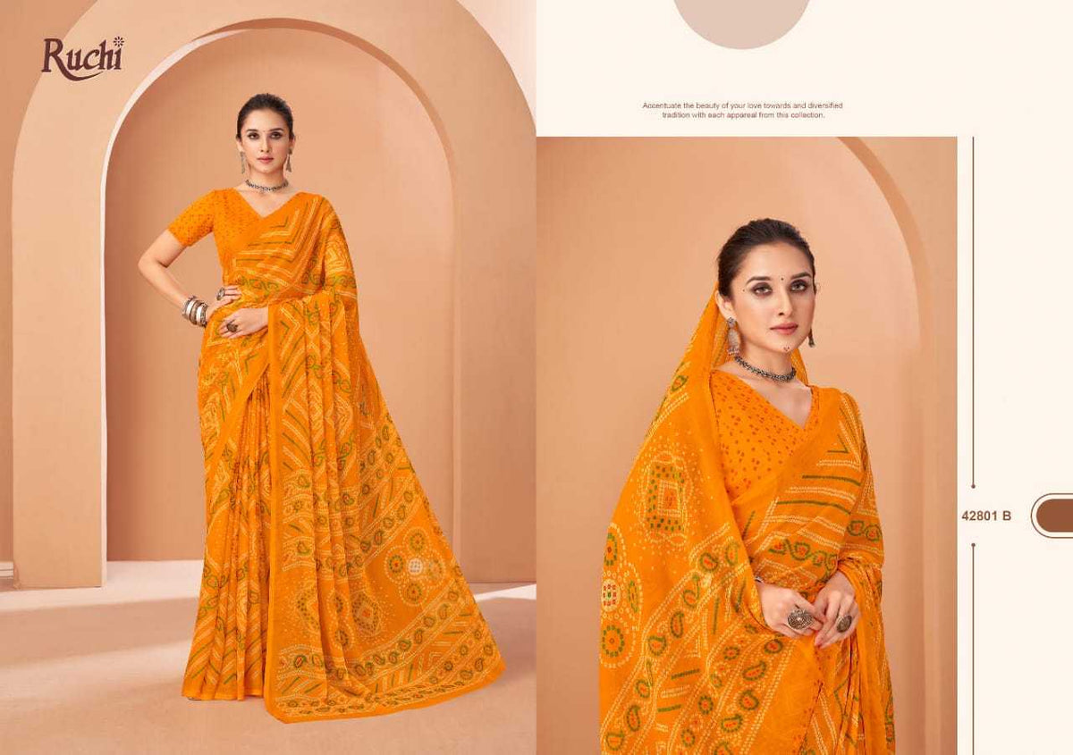 Chiffon Saree