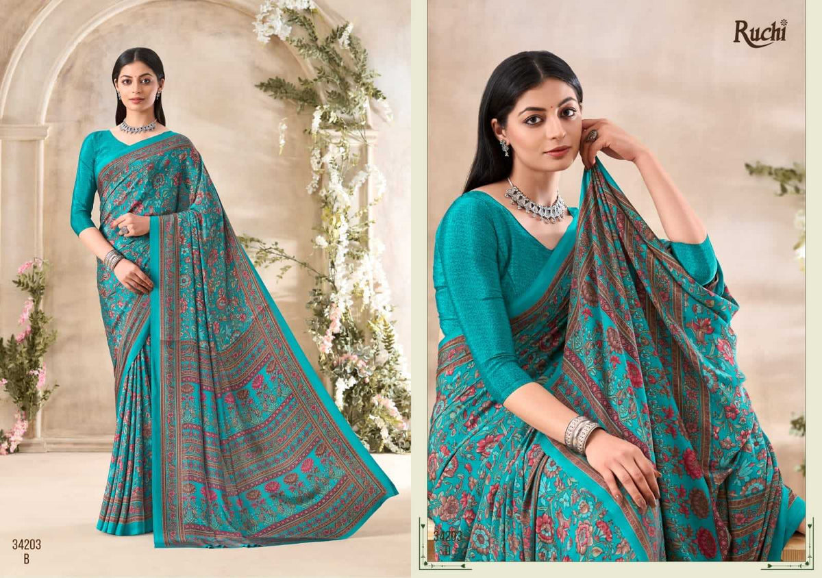 Crepe Silk Saree