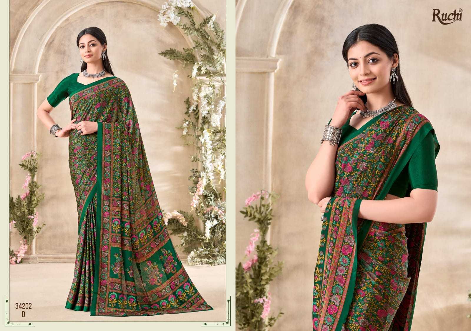 Crepe Silk Saree