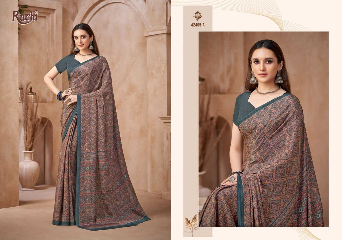 Crepe Silk Saree