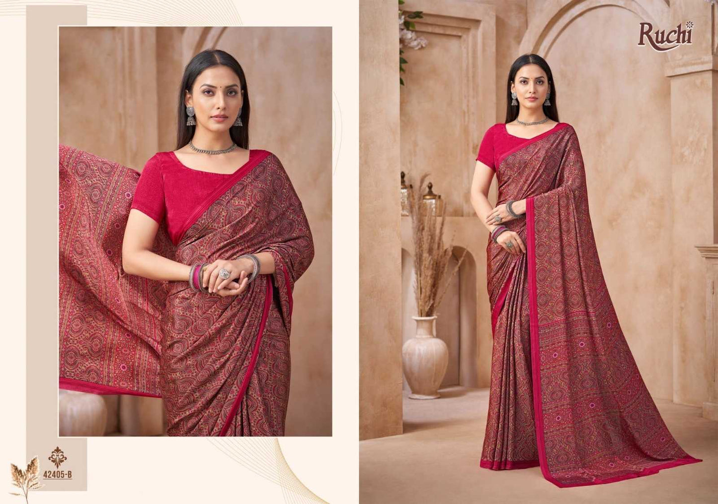 Crepe Silk Saree