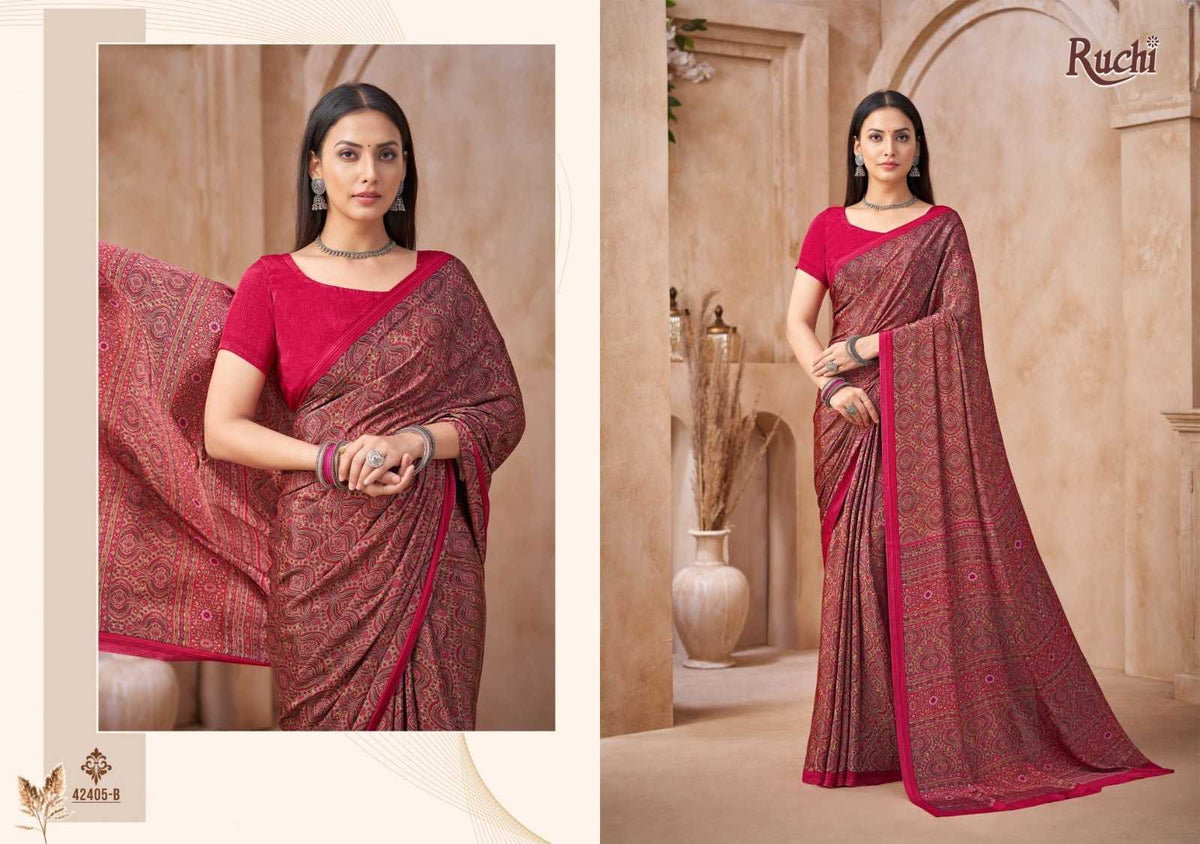 Crepe Silk Saree